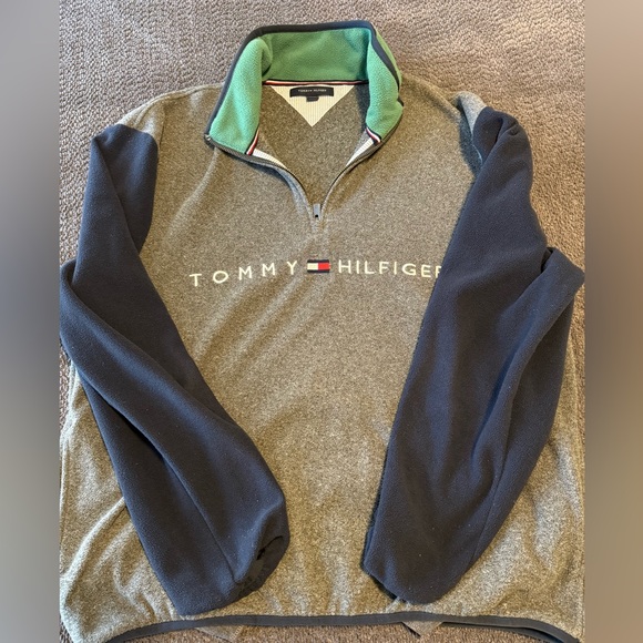 Tommy Hilfiger Fleece 1/4 Zip XL - Picture 1 of 7